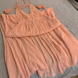 Rayon Lace Maxi Dress